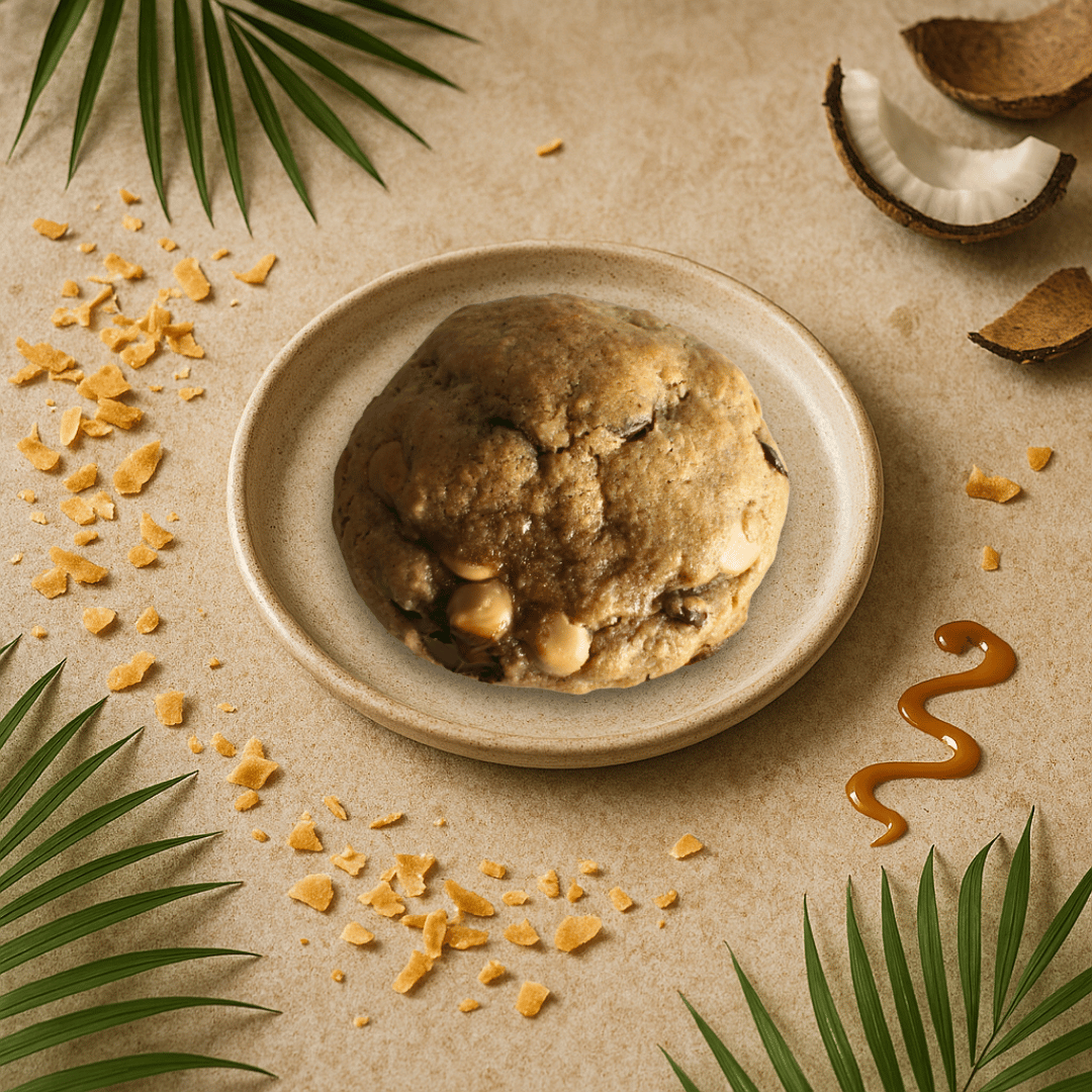 August Special - Coconut Caramel Dome